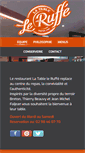 Mobile Screenshot of le-ruffe.com