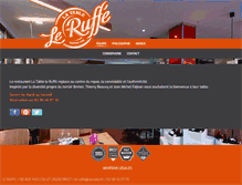 Tablet Screenshot of le-ruffe.com